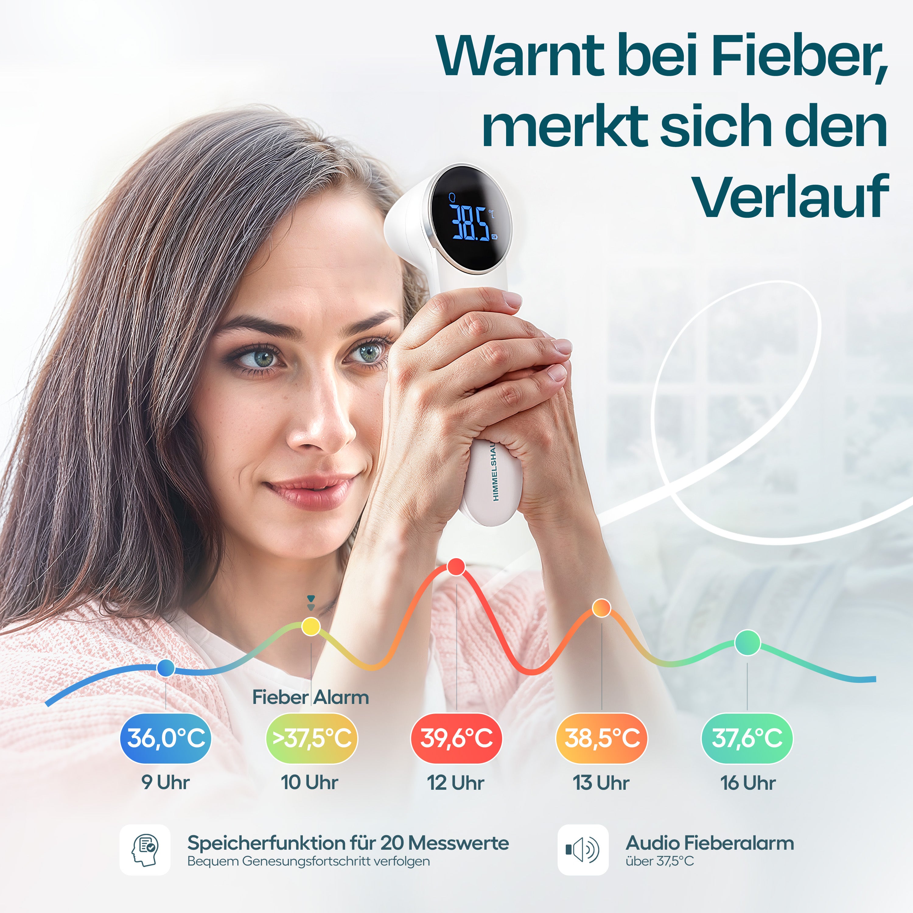 3 in 1 Infrarot Fieberthermometer