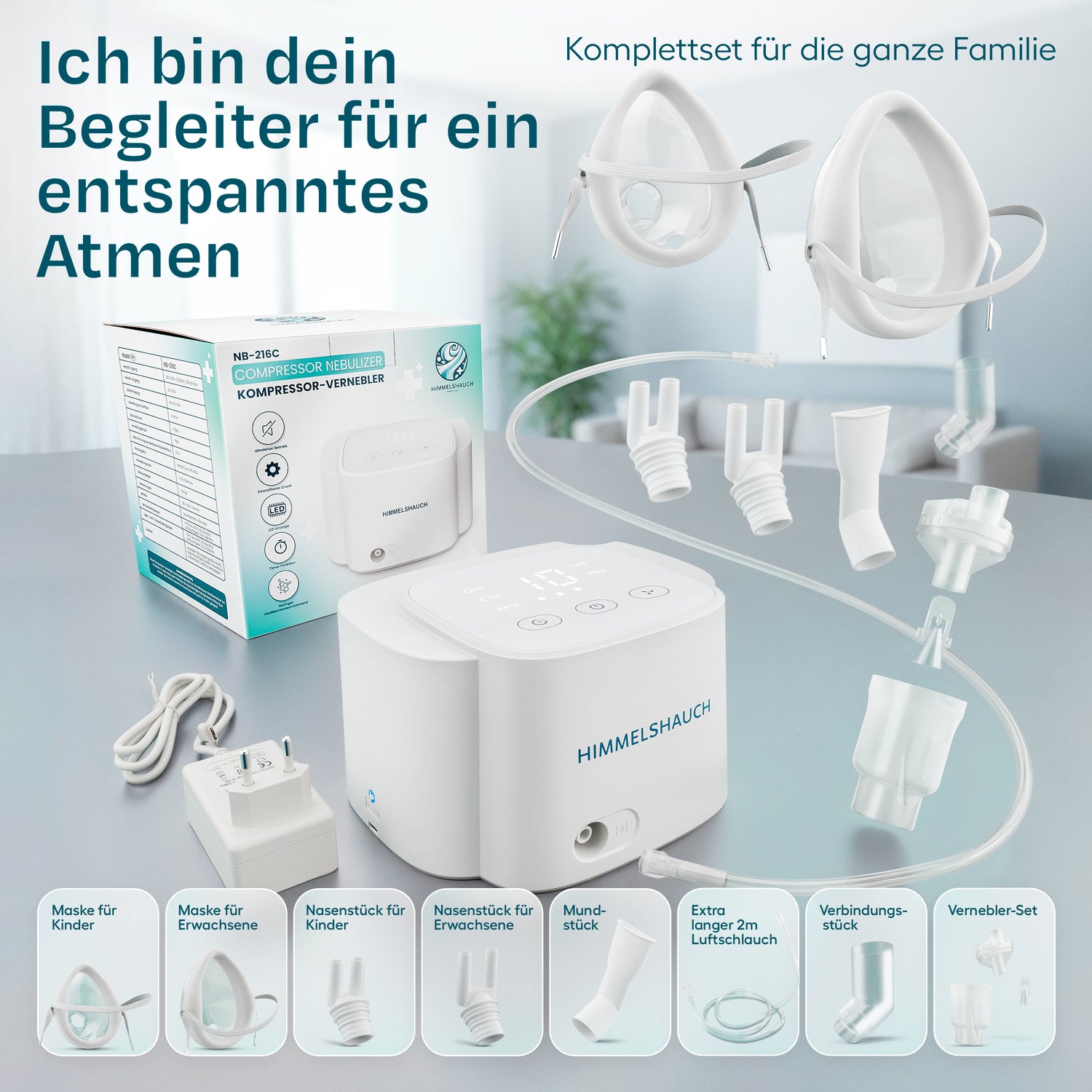 Ultraleiser Kompressor Vernebler