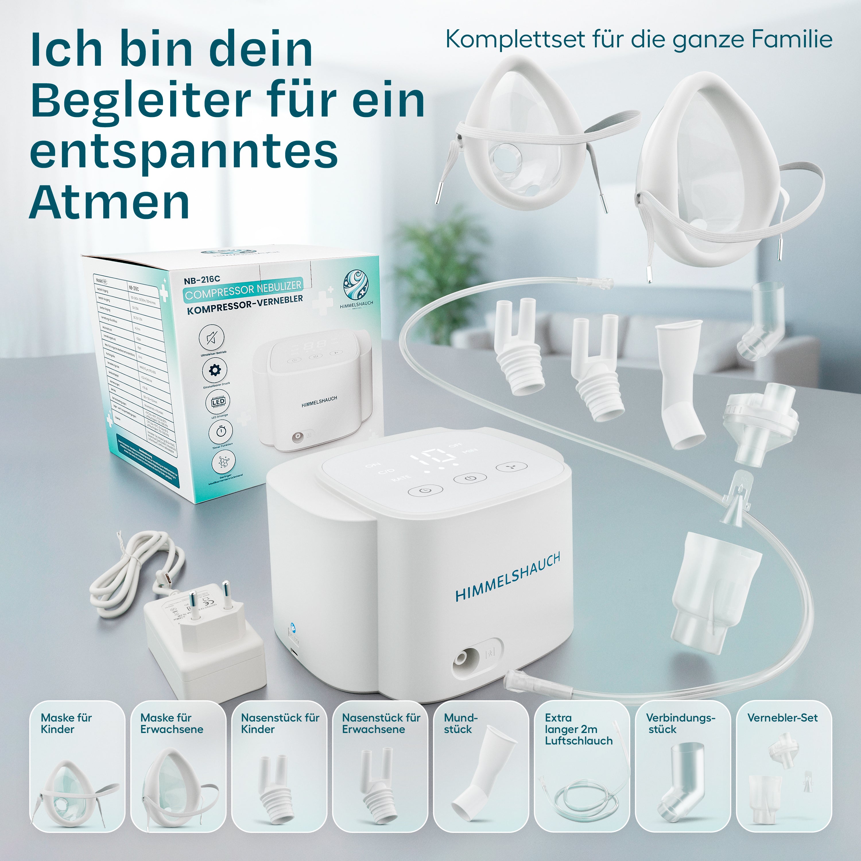 Ultraleiser Kompressor Vernebler