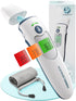 HIMMELSHAUCH FC-IR1030 Fieberthermometer mit grüner, oranger und roter Displayanzeige, Verpackung und Aufbewahrungsbeutel