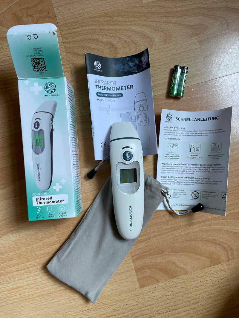Kundenfoto zum HIMMELSHAUCH Fieberthermometer mit Farbdisplay aus der Rezension von lune