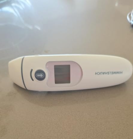 Kundenfoto zum HIMMELSHAUCH Fieberthermometer mit Farbdisplay aus der Rezension von Osan