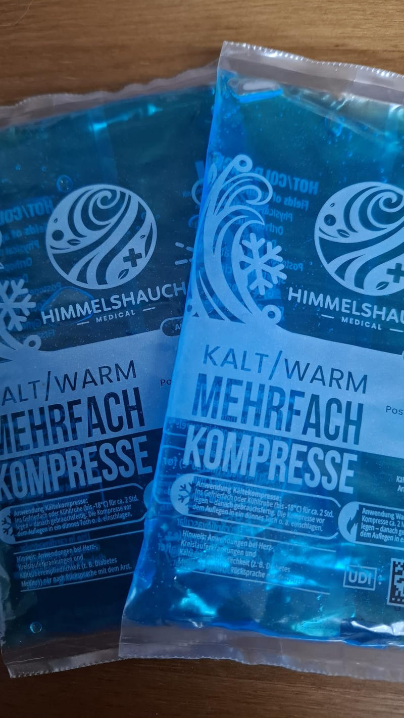 Kundenfoto zum HIMMELSHAUCH Kalt-Warm-Kompressen-Set aus der Rezension von Felix F.